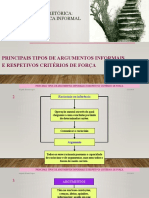 Argumentos Informais e Critérios de Força