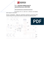 Unit 1 - Electric Power Quality Industrial Electronics 2019-2020