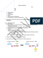 Chapter 12 Respiration Overview