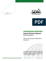 Taller de Fundamentos Matemáticos Semana 10 PDF