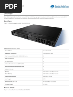 Cisco Router Data Sheet