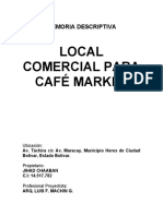 3 Memoria Descriptiva Cafe Market