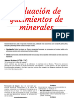 Evaluación de Yacimientos de Minerales - PPTM PDF