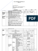 Plan Calendaristic Clasa A IV A 2020-2021