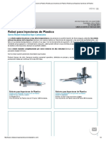 Robot para Maquinas de Inyeccion de Plastico Robots para Inyectoras de Plastico Robots para Maquinas Inyectoras de Plastico