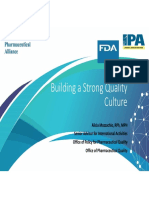 Building A Strong Quality Culture