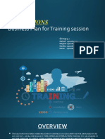 Expressions: Business Plan For Training Session