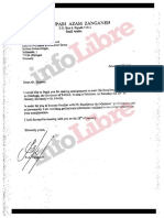 Carta de Shahpari Zanganeh A Manfred Osterwald PDF