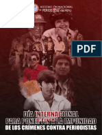 Documento especial | Impunidad en casos emblemáticos de mártires del periodismo peruano