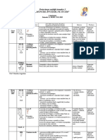 Proiectarea Unităţii Tematice 3 Muncim, Învățăm, Ne Jucăm": 5 Săptămâni Perioada 21. 10.2019-29.11.2019