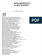 DTC - Códigos - Dacia PDF