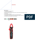 UNIT-T UT210D Mini Clamp Meter PDF