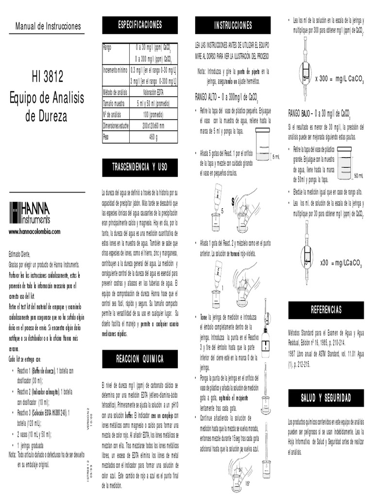 Tutorial de uso del medidor de dureza HI3812 Hanna Instruments 