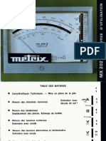 Notice Metrix MX 202b PDF