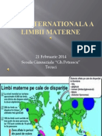 Ziua Internationala A Limbii Materne