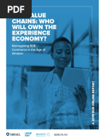 B2B Value Chains: Who Will Own The Experience Economy?: Reimagining B2B Commerce in The Age of Amazon