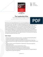The Leadership Killer PDF