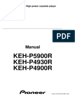 KEH-P5900R KEH-P4930R KEH-P4900R: Manual