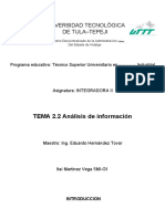 Analisis de La Informacion