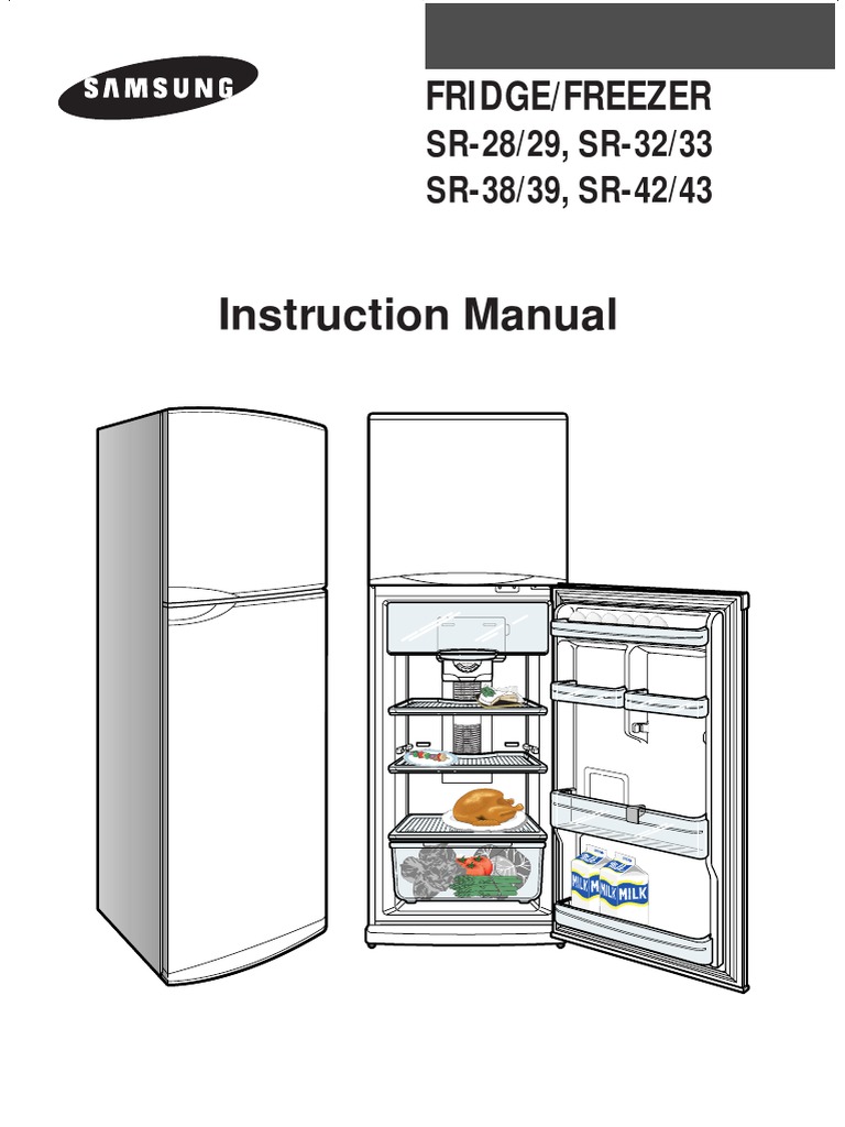 Fridge Instruction Manual | PDF | Refrigerator | Vegetables