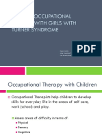 Occupational Therapy for Girls with Turner Syndrome