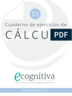 01 Calculo Ecognitiva PDF