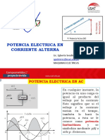 CLASE 09 POTENCIA ELECTRICA ENCORRIENTE ALTERNA