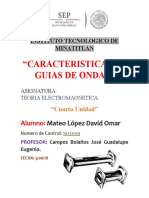 Guias de Onda Caracteristicas