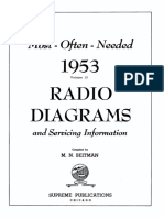 1953 Radio Schemes