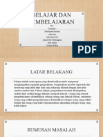 Belajar Dan Pembelajaran 1