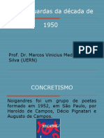 As vanguardas da década de 1950