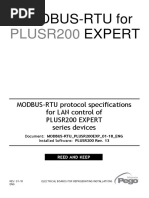 Modbus-Rtu For Expert: PLUSR200