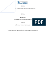 Validación instrumento recolección datos PGSYSL Investigación