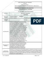 Diseno Curricular Del Programa TLC PDF