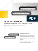 Brief Information: Led Daytime Running Light - Ledayline Zero