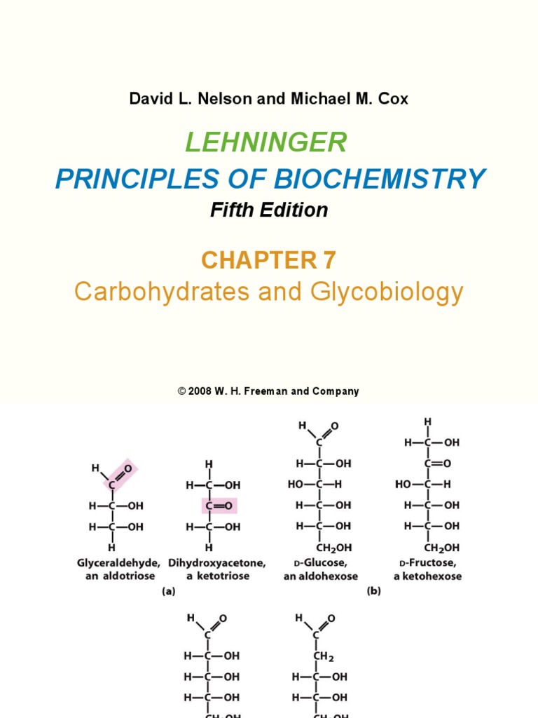 Lehninger: Principles of Biochemistry | PDF