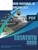 ESTATUTO - APROBADO CON RESOLUCION N° 005-AU-UNH-2020