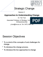 Session 2 - Approaches To Understanding Change Lecture Slides 26sept2019