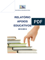 Relatório apoios EDUCATIVOS- 2013-2014