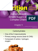 Carbohydrates: Simple Sugars and Complex Chains