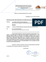 Solicitud de Autorización - Remillapata PDF