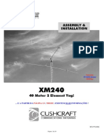 Construção de antena direcional XM-2401⁄2 para 40m e 80m