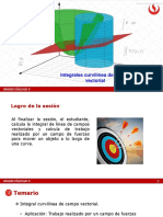 Solución MA263 2020-02 Sesión 11.2 Integral Curvilinea de Campo Vectorial PDF