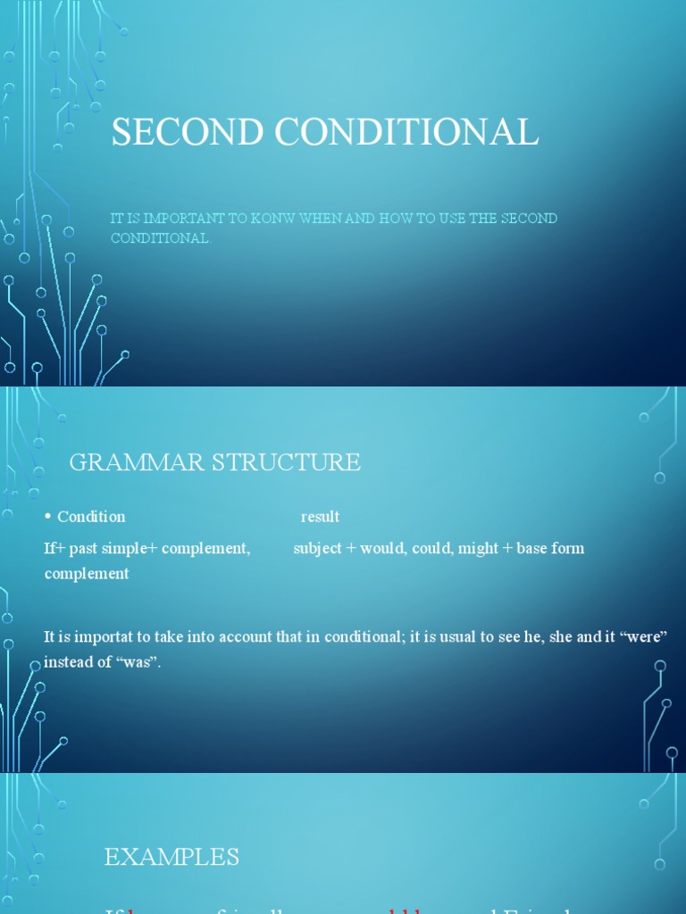 Understanding the Second Conditional | PDF | Foreign Language Studies