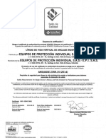 Certificado Lineas de Vida PDF