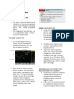 Managing Ventilator Settings and Settings for Mechanical Ventilation