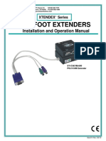600 Foot Extenders: Installation and Operation Manual
