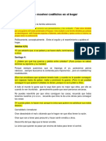 Como Resolver Conflictos en El Hogar