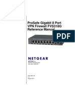 Prosafe Gigabit 8 Port VPN Firewall Fvs318G Reference Manual