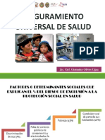 Aseguramiento Universal en Salud